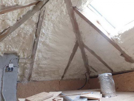 Pianka pur - izolacje, docieplenia natryskowe Pianką poliuretanową. Najwyższy standard izolacji!!!